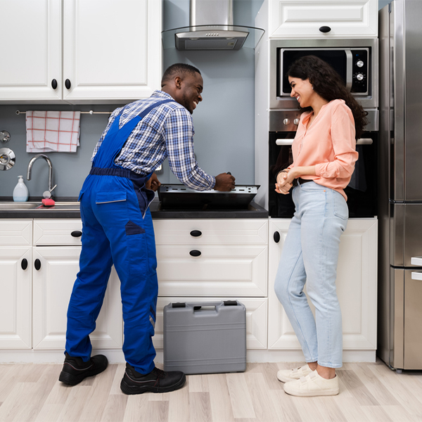how long does it typically take to complete cooktop repair services in Mapleton KS